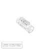 Миниатюра фото соединительная клемма для двухжильного провода arte lamp strip-accessories a50-20-2pin | 220svet.ru