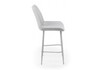 Миниатюра фото барный стул поворотный woodville седа 360 светло-серый (zd 960) / серый np 632590 | 220svet.ru