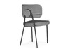 Миниатюра фото стул на металлокаркасе woodville вакао антрацитовый brendy stone 28 / черный 615184 | 220svet.ru