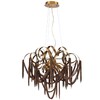 Миниатюра фото подвесная люстра odeon light chainy 5066/6 античная бронза | 220svet.ru