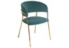 Миниатюра фото стул kamelia green / gold | 220svet.ru