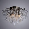 Миниатюра фото потолочная люстра arte lamp emilia a1660pl-4ab | 220svet.ru