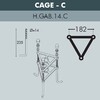 Миниатюра фото парковый фонарь  fumagalli ektor 3000/giorgio 4p2.365.g10.ayf1r | 220svet.ru