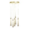 Миниатюра фото подвесная светодиодная люстра kink light асмер 07860-5a,33 | 220svet.ru