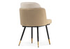Миниатюра фото стул woodville penelopa beige / light beige / black / gold 15416 | 220svet.ru