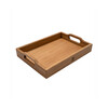 Миниатюра фото поднос дубовый с ручками 42х30х6 uneca | 220svet.ru