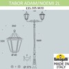 Миниатюра фото парковый фонарь fumagalli tabor adam/noemi 2l e35.205.m20.wyh27 | 220svet.ru