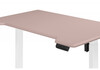 Миниатюра фото компьютерный стол с подъемным механизмом woodville маркос 120х75 розовый / белый 614593 | 220svet.ru