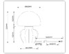 Миниатюра фото настольная лампа ambrella light high light lh53248 | 220svet.ru