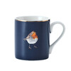 Миниатюра фото кружка фарфоровая robin mikasa blue 280 мл kitchen craft | 220svet.ru