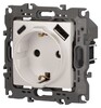 Миниатюра фото розетка эра серия 12 12-4108-15 2p+e 16a-250в со шторками с usb type-a+c 5в-3а перламутр б0067767 | 220svet.ru