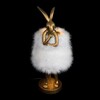 Миниатюра фото настольная лампа loft it lapine 10315/a white fluff | 220svet.ru