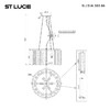Миниатюра фото подвесная люстра st luce delight sl1516.303.06 | 220svet.ru