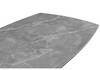 Миниатюра фото керамический стол раскладной woodville риполь 160(205)х89 larka grey / черный 625971 | 220svet.ru