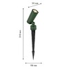 Миниатюра фото ландшафтный светильник favourite micron 4809-1t | 220svet.ru
