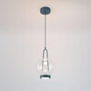 Миниатюра фото подвесной светодиодный светильник eurosvet frasco 50267/1 led синий | 220svet.ru