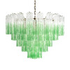 Миниатюра фото подвесная люстра loft it murano 10580/800 clear green | 220svet.ru