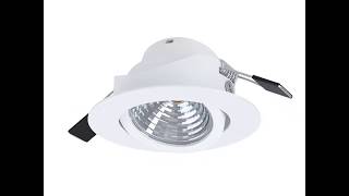 Миниатюра фото встраиваемый светодиодный светильник eglo salabate 98241 | 220svet.ru